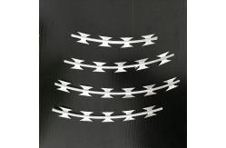 China Electro Galvanized1.5mmx1.5mm Diamond Welded Razor Wire Mesh supplier