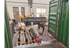 China 120 Ton Pipe Welding Rollers Stands With Rotation Speed 100-1000 Mm/Min supplier