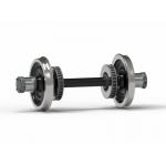 45 Steel Single Flanged Rail Wheels , Railroad Steel Wheels For 900mm Gauge ODM for sale