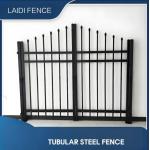 Heavy Duty Square Tube Bar Powder Coated Tubular Fencing Garden for sale