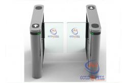 China Passage Access Automatic Security Swing Barrier Gate For Metro Station / Stadium / University supplier
