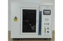 China Vertical Horizontal Flammability Tester , IEC60695-11-20 Flammability Test Apparatus supplier