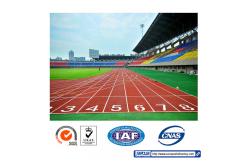 China Recyclable Permeable Synthetic Rubber Running Track  Durable 13MM supplier