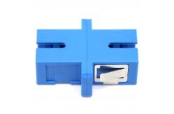China FTTH Waterproof Fiber Optic Connector SC UPC Simplex Adapter With Flange supplier