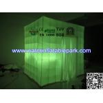 Shinning Shooting Inflatable Photo Booth Tent  With LED Light for sale