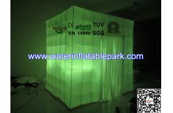 China Shinning Shooting Inflatable Photo Booth Tent  With LED Light supplier
