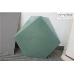 Turquoise Terracotta Wall Tiles Fire Resistance With Artistical Special Form for sale