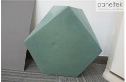 China Turquoise Terracotta Wall Tiles Fire Resistance With Artistical Special Form supplier