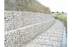 China 60×80 Mm Hot Dipped Galvanized Gabion Baskets / Box For Retaining Wall supplier