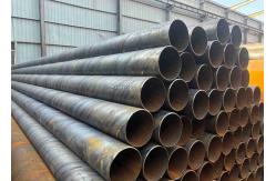 China SAWH Pipe Welded Spiral Pipes 6mtr - 18mtr Length For Equipment Fabrication supplier