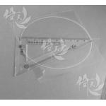 Lightweight Round Transparent Sheets Mica For Manufacturing Video Game Machine for sale