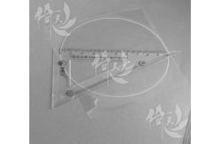 China Lightweight Round Transparent Sheets Mica For Manufacturing Video Game Machine supplier