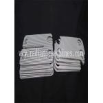 Customized Radiator Aluminium Wavy Fins Heat Exchanger Fins  For Varied Fin Height And Pitch for sale