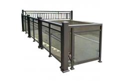 China Fence Aluminum Railing Sections Balustrades Handrails Railing Systems 6ft supplier