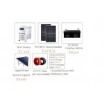 3000 Watt On Grid Solar Pv System For Home Industry for sale