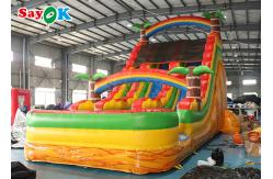 China Inflatable Jumping Bouncer PVC Tarpaulin Inflatable Water Slides Commercial Kids Pool Waterslide supplier