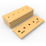 Heavier Center 9W6658 45mm Bulldozer Cutting Edges ISO DBF for sale
