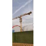 Used Potain Tower Crane MC278 with Maximum Lifting Capacity of 12 Tons and Strong Steel for sale
