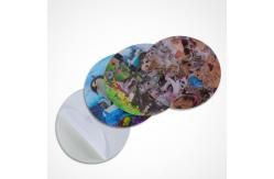 China 3d lenticular lens sticker / lenticular print sticker / customize 3d anime motion sticker supplier