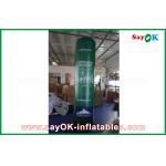 Customized Inflatable LED Pillar With Full Printing , Inflatable Advertising Tube for sale