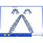 Aluminum Tower Erection Tools A Shape Lattice Gin Pole 14KN - 65KN Load for sale