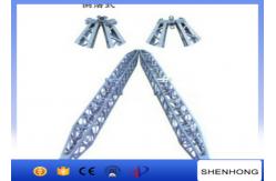China Aluminum Tower Erection Tools A Shape Lattice Gin Pole 14KN - 65KN Load supplier