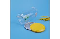 China 0.6l Transparent 43G Plastic Nuts Easy Open Food Can supplier