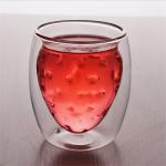 OEM 330ml Double Wall Insulated Espresso Glass Mug