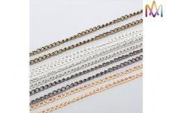 China Anti Tarnish Circle Pattern Hip Hop Rolo Cable Chain supplier