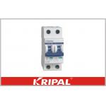 UKB7 2P Mini Circuit Breaker Automatically Operated Electrical Switch B / C / D Curve for sale