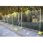 Electric Galvanized W2.4m Temp Construction Fence for sale