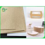 Antifreezing 250 GSM White Top Coated Kraft Back Paper Board Food Grade for sale