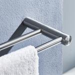 Heavy Duty Bathroom Towel Bars Sus304 Stainless Steel Bathroom Towel Rack Brushed for sale