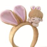 Three Dimensional Plush Cute Face Wash Headband for sale