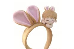 China Three Dimensional Plush Cute Face Wash Headband supplier