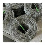 Cross Barbed Wire Defensive Measures Anti-corrosion Galvanized Welded Barb Wire Fence Wire for sale