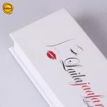 Empty Custom Eyelash Packaging Box Paperboard / Art Paper / Coated Paper Rigid Material