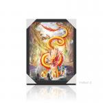 Hotel Landscap Image 3D Lenticular Printing Service PET Printing Stock Picture