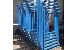 China Heavy Duty Warehouse Detachable Metal Steel Stacking Folding Fabric Stillage Rack supplier
