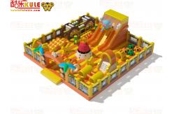China Inflatable Commercial Bouncy Castle With Challange Obstacles supplier