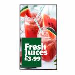 55 FHD 3000nits Sunlight Readable Industrial Grade Retail Window LCD Display