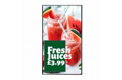 China 55 FHD 3000nits Sunlight Readable Industrial Grade Retail Window LCD Display supplier