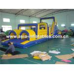 Inflatable Water Floating Obstacle Course For Park Rental Games for sale