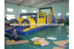 China Inflatable Water Floating Obstacle Course For Park Rental Games supplier