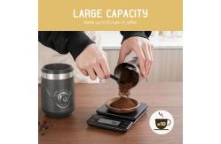 China Grey Electric Coffee Grinder SS304 150W Handheld Coffee Bean Grinder supplier