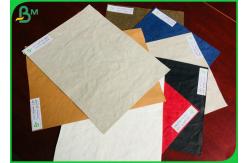China 0.55MM Foldable And Reusable Wosheble Kraft Peiper For Making Kangaskassi supplier