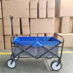 Collapsible Steel Garden Folding Beach Wagon Kids Wagon Cart For Camping for sale
