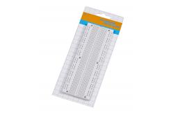 China Simple Electronic Breadboard Projects , White Circuit Board Electronics Kits supplier