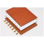 80 Inner Pages Disc Bound Notebook , A5 Disc Bound Planner With Metal Discs