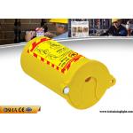 PP Material Lock Out Tag Out  , Yellow Pneumatic Gas Cylinder Lockout Tagout for sale
